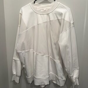 White Crewneck Sweatshirt